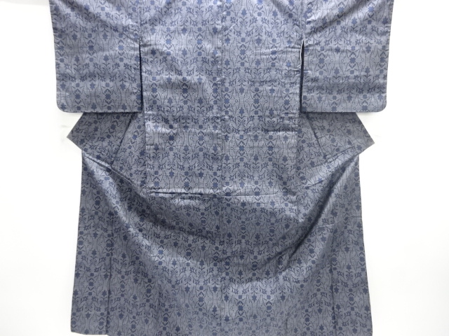 Japanese Kimono / Tsumugi Omeshi Silk